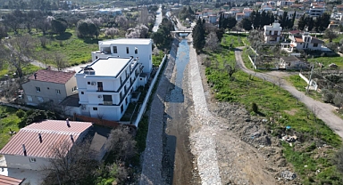 İZSU'dan 90 milyonluk yatırım... Yarımada'da dereler ıslah edildi