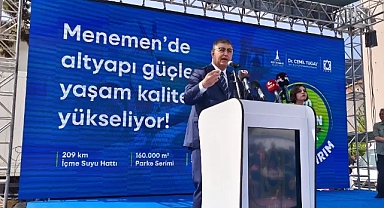 Tugay, 'İzmir'in hakkını istiyoruz' dedi ve ekledi: Diz çöktüremeyeceksiniz!