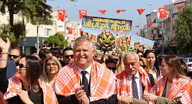 Urla'da festival sona erdi... 230 bin enginar satıldı