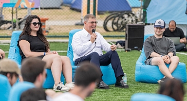 Başkan Tugay'dan gençlerle 19 Mayıs buluşması