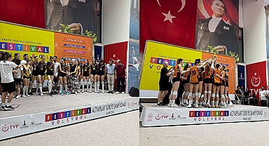 Festival Voleybol'da ilk ödüller verildi