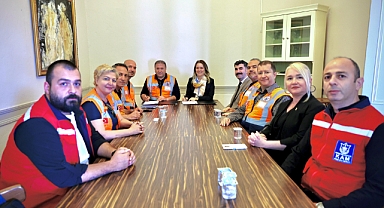 Konak'ta afetlere karşı güçlü iş birliği