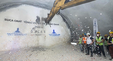 Onat Tüneli'nde ışık göründü... İzmir'in tarihi projesinde geri sayım