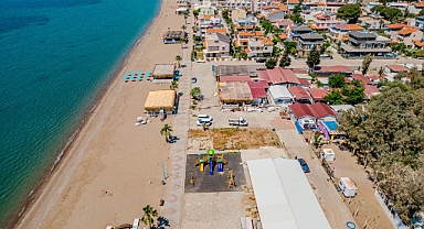 Seferihisar'da Ürkmez'e denize sıfır sosyal tesis