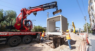 İZSU'dan bir yılda 75 kilometrelik yağmur suyu yatırımı