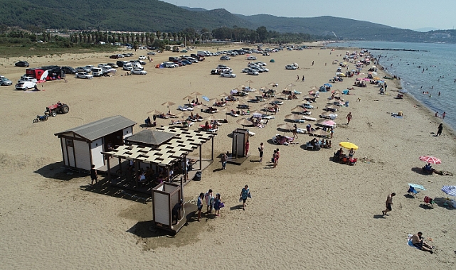 Pamucak Sahil Büfe hizmete başladı