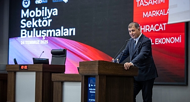 Başkan Tugay mobilya sektörünün geleceğine yön verecek formülleri anlattı