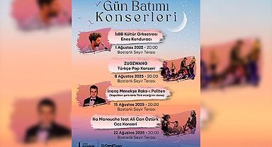 Gün Batımı konserleri yaz akşamlarına renk katacak