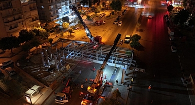 Yeni Girne Caddesi yayalar için daha güvenli oluyor