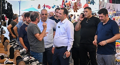 Bornova Belediyesi'nden pazaryerlerinde güvenlik seferberliği