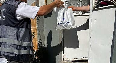 İzmir'de üreticiye ve ihtiyaç sahiplerine önemli destek