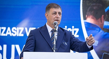 Başkan Tugay temel atma töreninde konuştu: Zorluklar vız gelir tırıs gider!