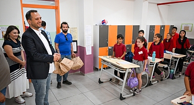 Bornova'dan öğrencilere sağlıklı beslenme desteği