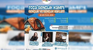 Büyükşehir'den gençlere Foça'da kamp