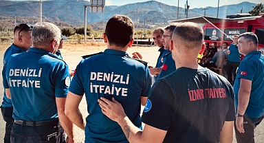 Denizli’de görev tamam, İzmir İtfaiyesi eve dönüyor