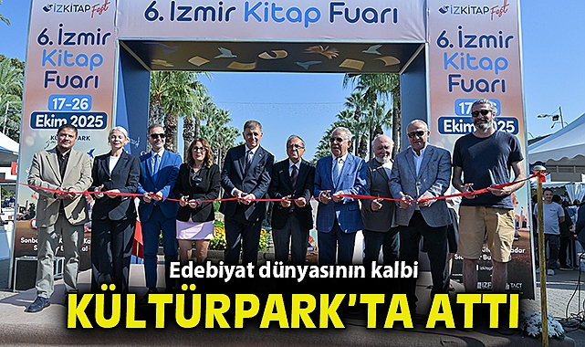 Edebiyat dünyasının kalbi Kültürpark'ta attı