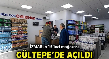 İZMAR'ın 15'inci mağazası Gültepe'de açıldı