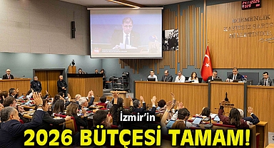 İzmir’in 2026 bütçesi tamam