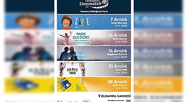 Yeniden Sinematek'ten Zamanın Belleğinde Paris seçkisi