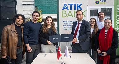 Bornova'dan İzmir’de bir ilk: Atık Bank Projesi açıldı