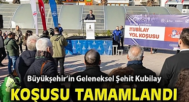 Büyükşehir'in Geleneksel Şehit Kubilay Koşusu tamamlandı
