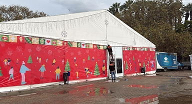 Büyükşehir Kültürpark ve Bostanlı’da buz pisti kuruyor