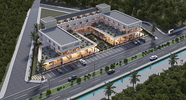 Güzelbahçe'nin kız öğrenci yurdu projesi hızla yükseliyor