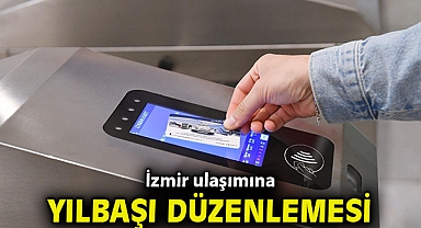 İzmir ulaşımına yılbaşı düzenlemesi