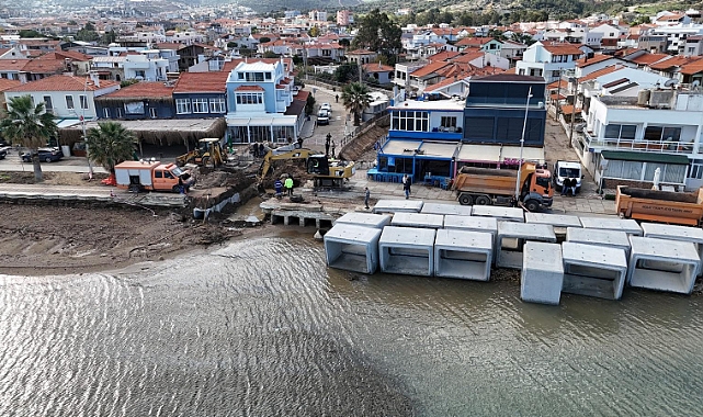 Yeni Foça'da taşkın kabusu bitti
