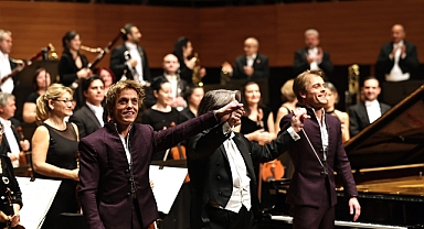 AASSM'de ünlü şef Marin ve Jussen kardeşlerden unutulmaz konser