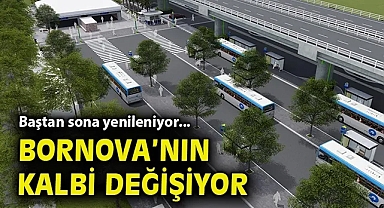 Baştan sona yenileniyor... Bornova'nın kalbi değişiyor