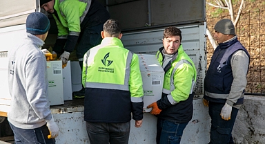 Güzelbahçe Belediyesi'nden çiftçiye güç veren destek