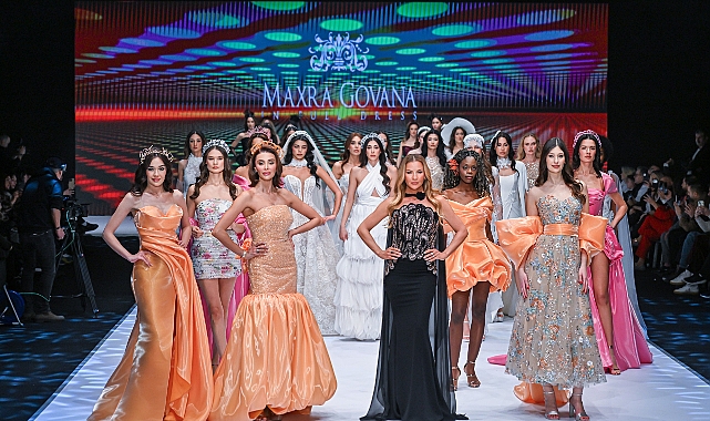 IF Wedding Fashion İzmir'de 2027 tasarımları podyuma çıktı