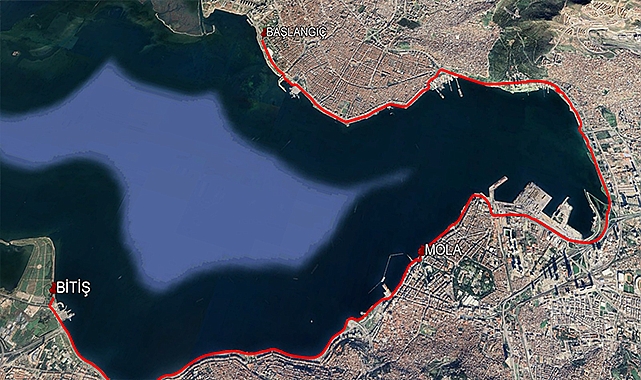 İzmir'de görme engelliler için farkındalık sürüşü