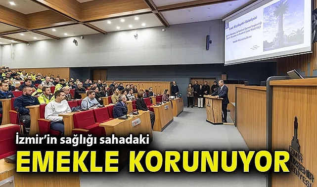 İzmir'in sağlığı sahadaki emekle korunuyor