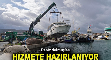 Deniz dolmuşları hizmete hazırlanıyor