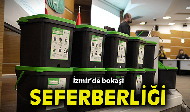İzmir'de bokaşi seferberliği