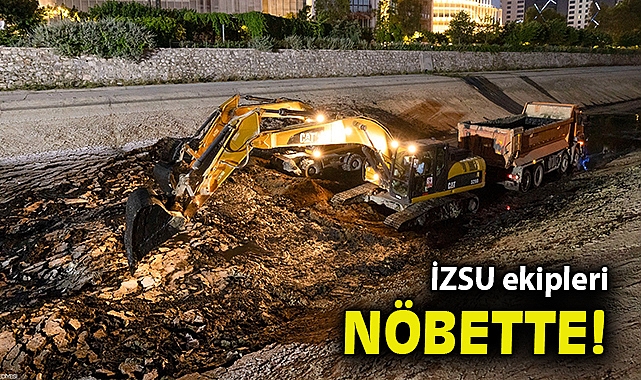 ​İZSU ekipleri nöbette