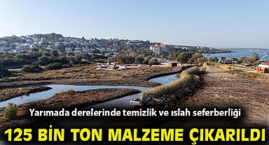 Yarımada derelerinde temizlik ve ıslah seferberliği