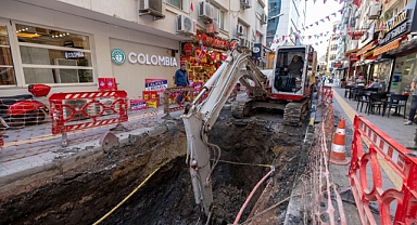 Alsancak'ta yağmur suları artık doğrudan denize ulaşacak