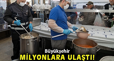 Büyükşehir milyonlara ulaştı