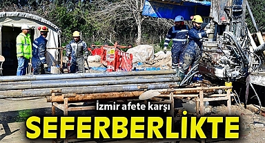 İzmir afete karşı seferberlikte
