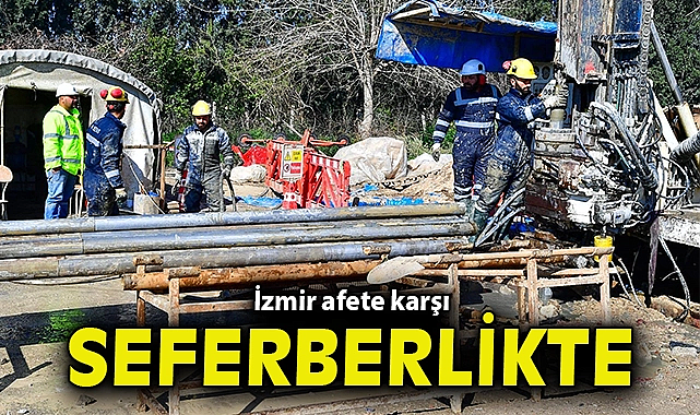 İzmir afete karşı seferberlikte