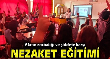 Akran zorbalığı ve şiddete karşı nezaket eğitimi