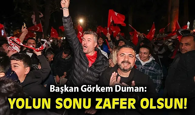 Başkan Duman'ın tahmini tuttu: 1 - 0