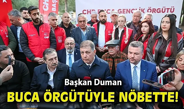 Buca Meslek Fabrikası için nöbet tuttu