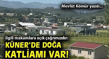 İlgili makamlara açık çağrımızdır: Küner'de doğa katliamı var!