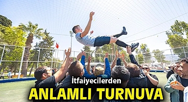 İtfaiyecilerden anlamlı turnuva