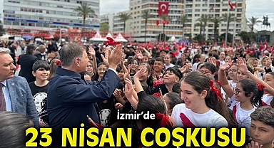 İzmir'de 23 Nisan coşkusu