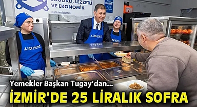 İzmir'de 25 liralık sofra